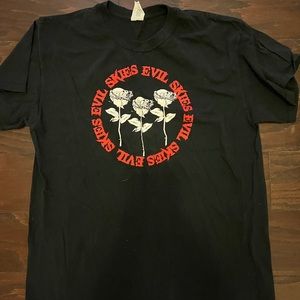 Evil skies t shirt, emo vibes